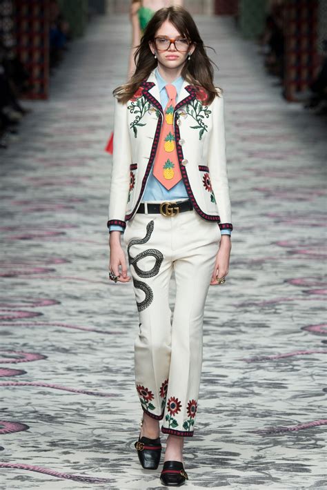 gucci outfit women|gucci female suits.